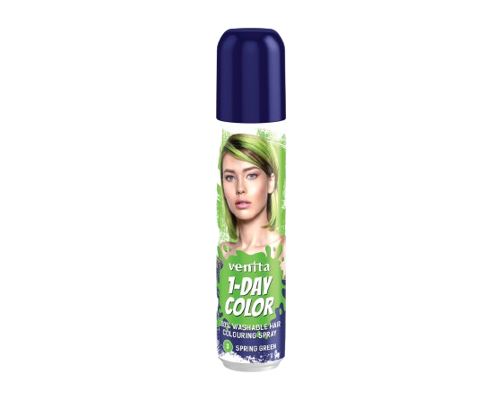 KOLORYZUJĄCY SPRAY DO WŁOSÓW 1-DAY 03 WIOSENNA ZIELEŃ
