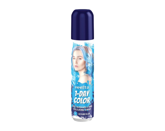 KOLORYZUJĄCY SPRAY DO WŁOSÓW 1-DAY 02 MORSKA FALA