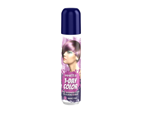 KOLORYZUJĄCY SPRAY DO WŁOSÓW 1-DAY 13 MAGICZNY RÓŻ