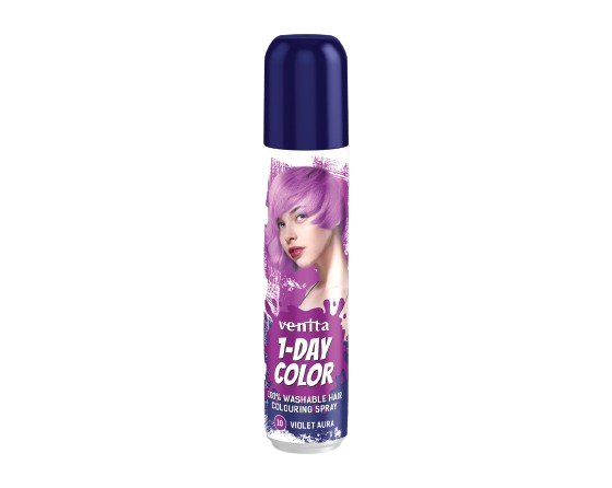 KOLORYZUJĄCY SPRAY DO WŁOSÓW 1-DAY 10 FIOLETOWA AURA