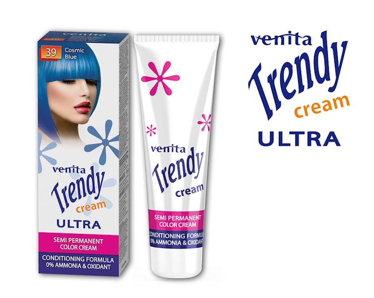 TRENDY CREAM  39-KOSMICZNY BŁĘKIT