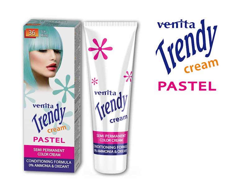 TRENDY CREAM - TUBE-75ml - 36-MROŹNA MIĘTA
