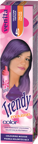 PIANKA TRENDY COLOR FIOLETOWA FANTAZJA 40