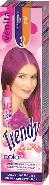 PIANKA TRENDY COLOR INTRYGUJĄCY RÓŻ 32