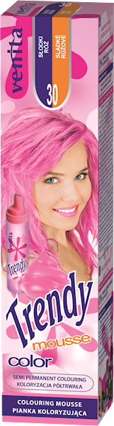 PIANKA TRENDY COLOR SŁODKI RÓŻ 30