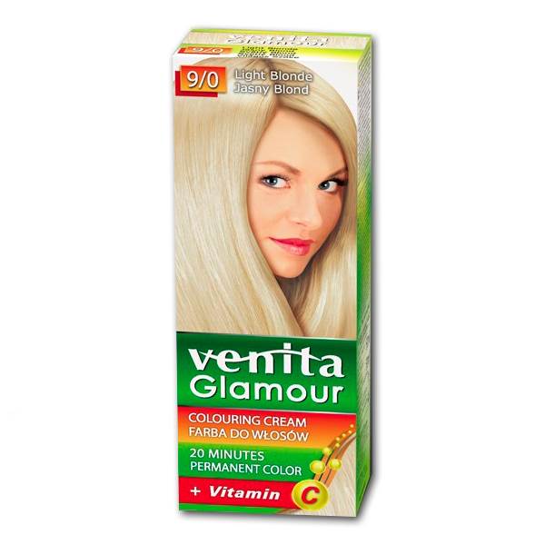 FARBA DO WŁOSÓW GLAMOUR JASNY BLOND 9/0