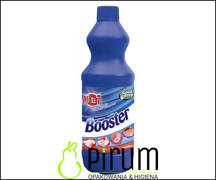 Booster 1L All in 1 Wybielacz Dezynfekujący