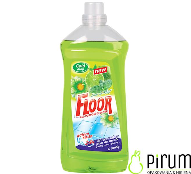 Floor 1,5L Płyn uniwersalny LIME & MINT z Sodą