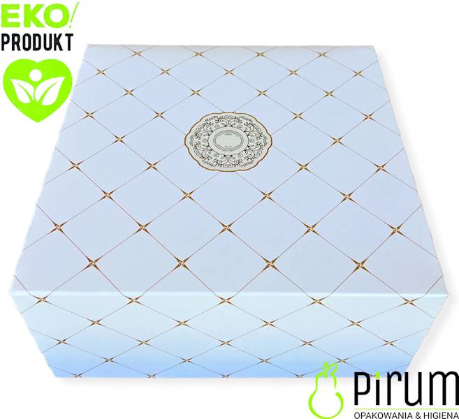 Pudełko PAP 260x260x120 ROZETA Ciasto 120szt 42094