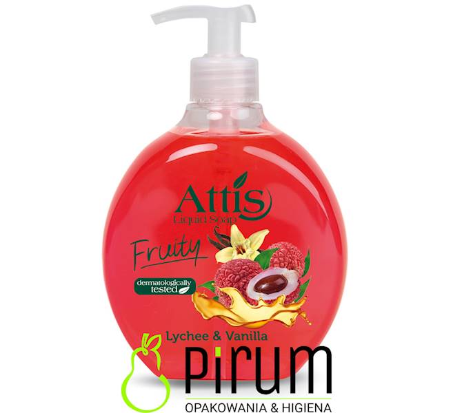 Attis Fruit 500ml Mydło w płynie Lychee Vanilia