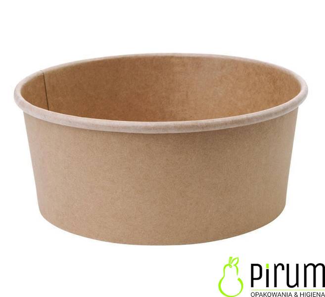 $ Miska 750ml PAP KRAFT 150mm Pokepack 50szt 