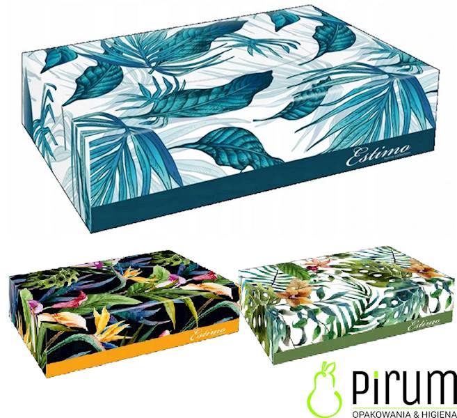 ESTIMO Chusteczki higieniczne 2w BOX 100szt