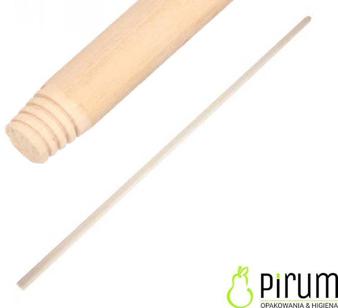 Kij Drewniany 150cm Gwint Drewniany Nacinany
