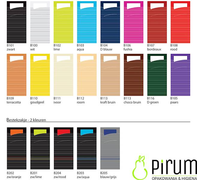 Etui KRAFT BRUIN ECO Biała Serwetka 3w B117 100szt