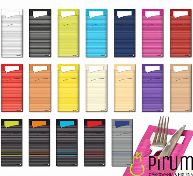 Etui KRAFT BRUIN ECO Biała Serwetka 3w B117 100szt