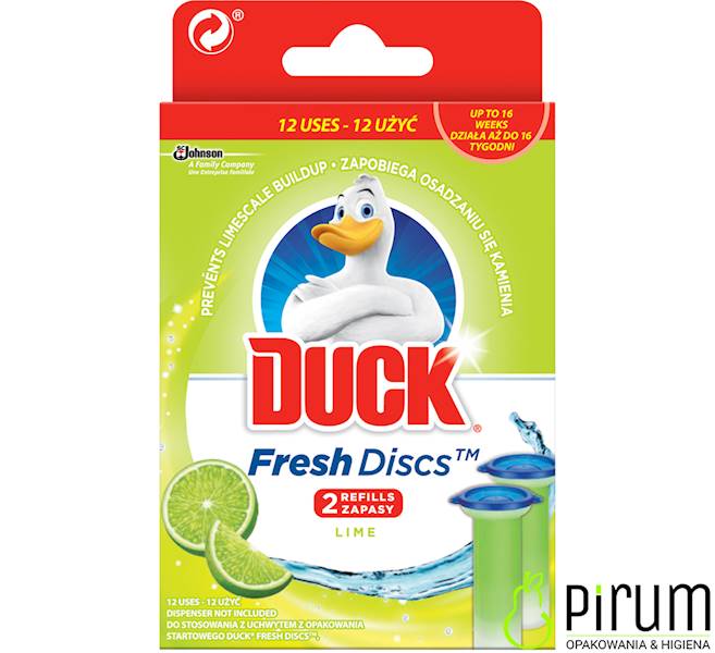 Duck 72ml Fresh Discs LIME- Zapas 2x36ml 