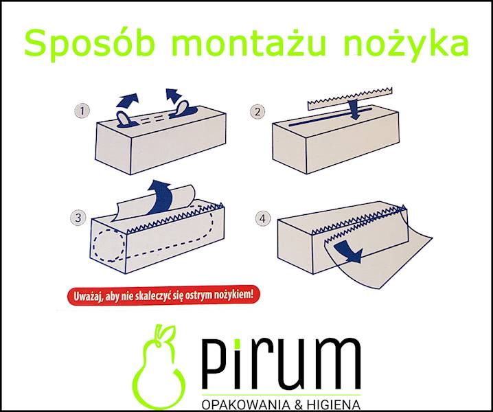Folia do żywności 45cm Box Nożyk Kram 16510