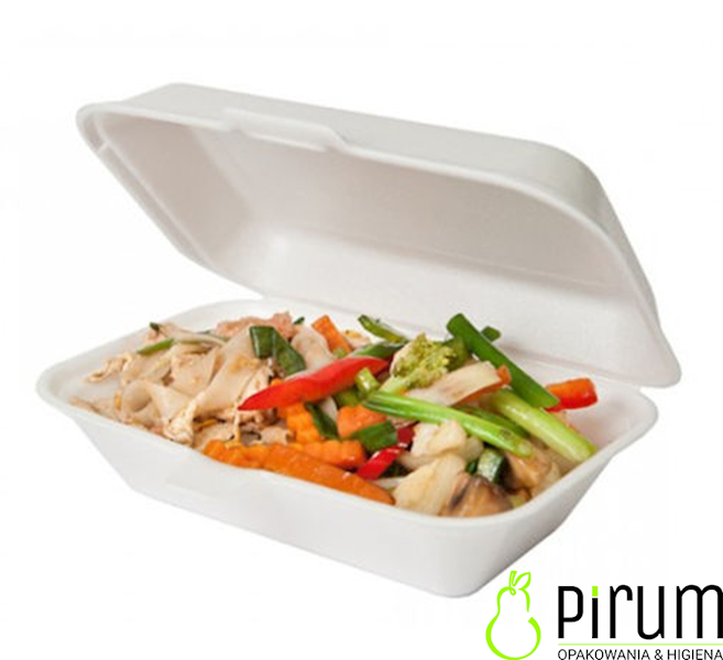 $ Hamburger Box Podwójny XPS HP2 Linpac 125szt 