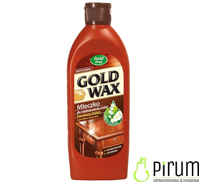 Gold Wax 250ml Mleczko do Nabłyszczania Mebli
