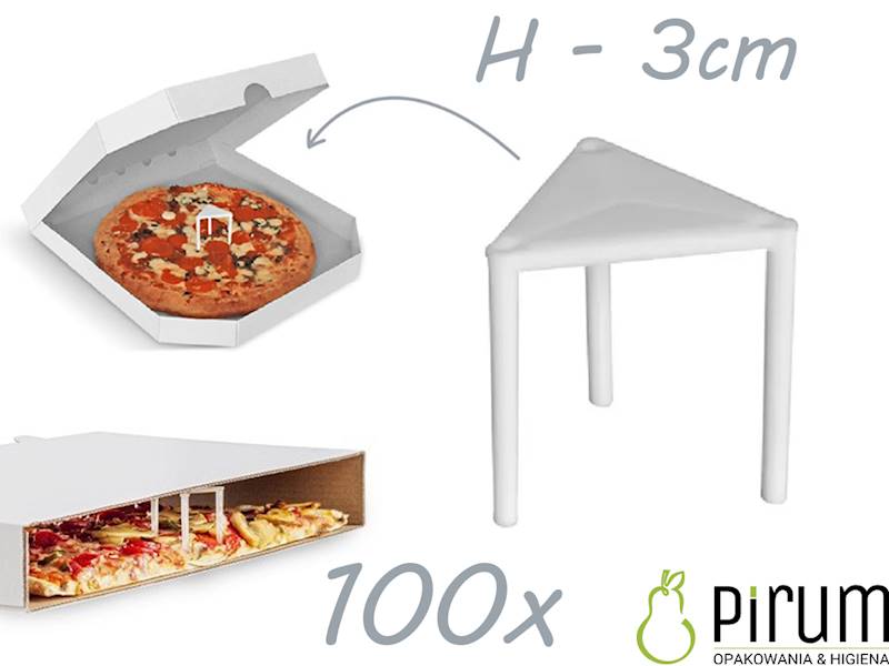 Podpórki 3cm do PIZZA 71999 Wimex 100szt