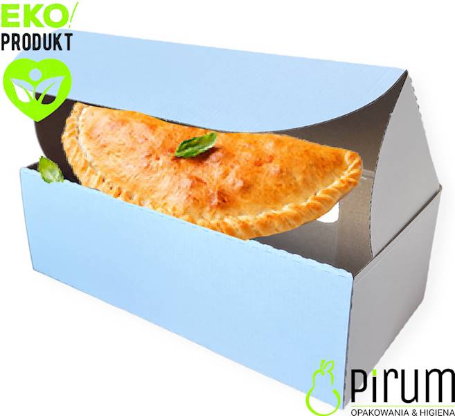 Pudełko CALZONE 30x15x10 Karton 340g Biały 100szt 