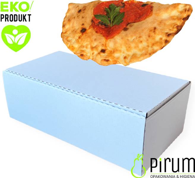 Pudełko CALZONE 30x15x10 Karton 340g Biały 100szt 