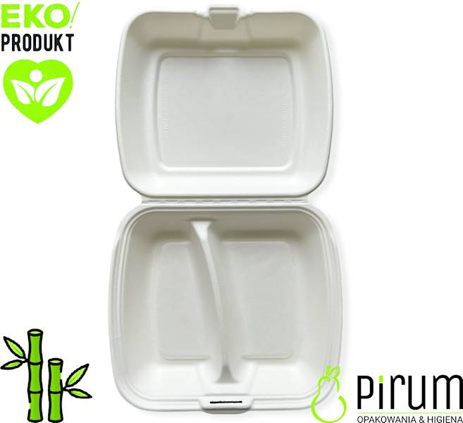 Menubox 2-dz 9" Trzcina 230x205 LOVE NATURE 50szt 