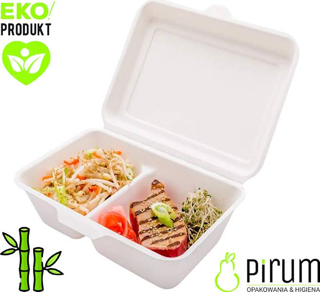 Menubox 2-dz 9" Trzcina 230x205 LOVE NATURE 50szt 