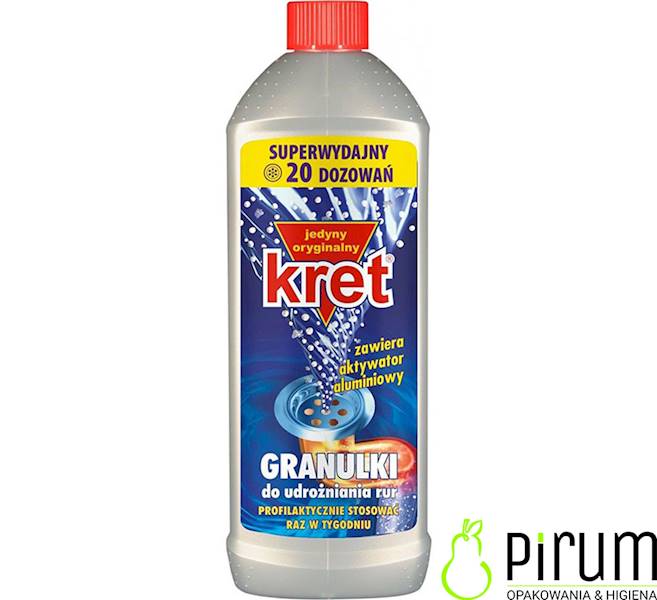 Kret 800g Granulki do Udrożniania Rur