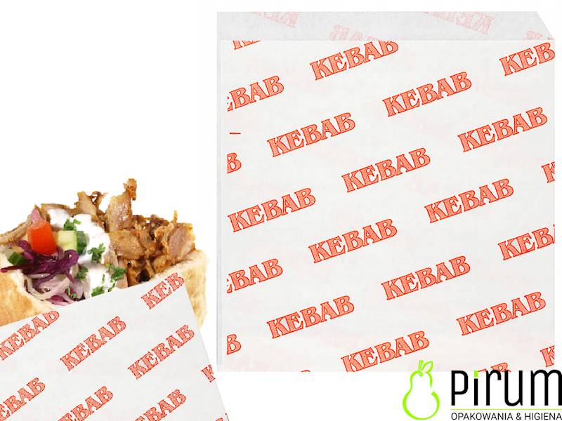 Koperta 15x16cm PAP/PE KEBAB Kielpak 200szt KB-F