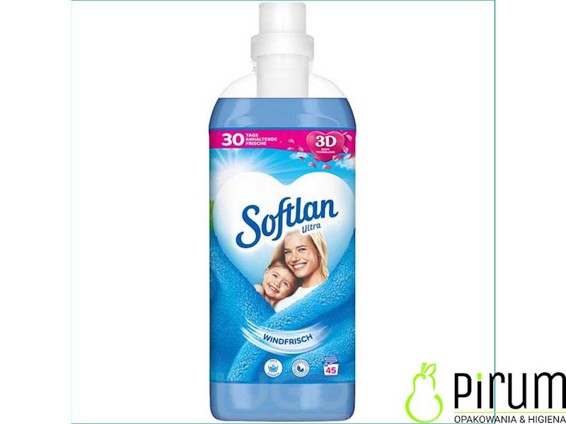 Softlan 1L Płyn do Płukania NIEBIESKI Windfrisch
