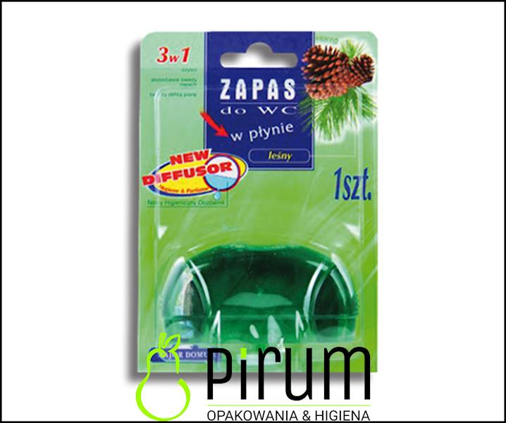 GF Kostka WC w płynie 55ml Zapas - Leśny