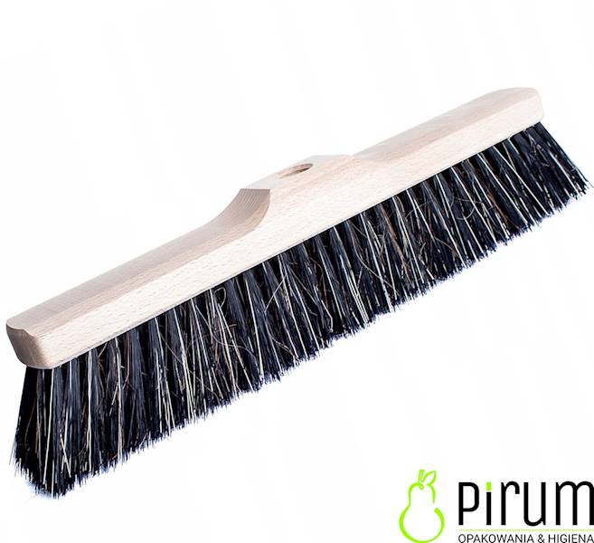 Miotła 50cm Drewniana Szczotka Mieszanka