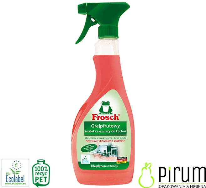 FROSCH 500ml Grejpfrutowy Płyn do Kuchni SPRAY