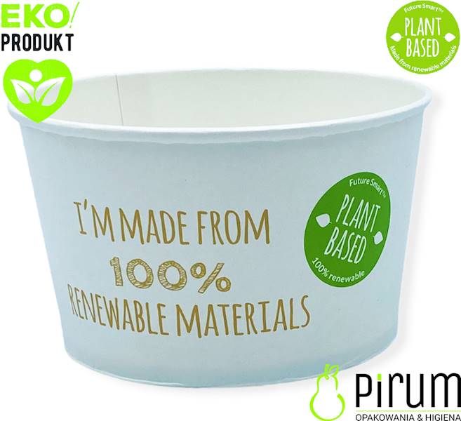 Pojemniki 635ml WHITE Future Smart 45szt