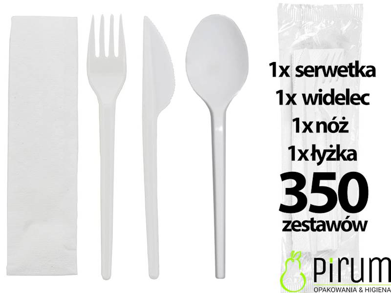Konfekcja S+W+N+Ł BIAŁY Reuse Folia 350szt
