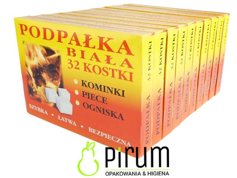 Podpałka w Kostce BIAŁA 32szt. (24)
