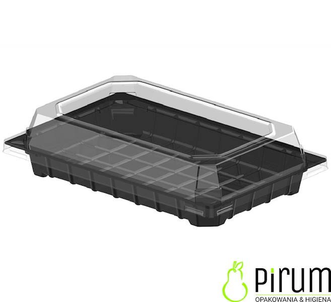 Sushi 185x130x45 Tacka+ Wieczko K301 petc 50szt