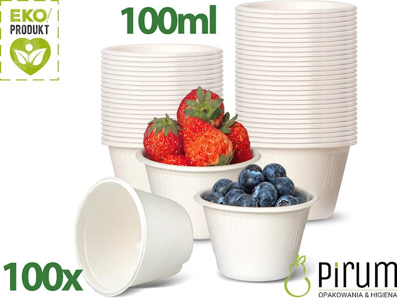 Pojemnik 100ml TRZCINA 4oz 75mm LOVE NATURE 100szt