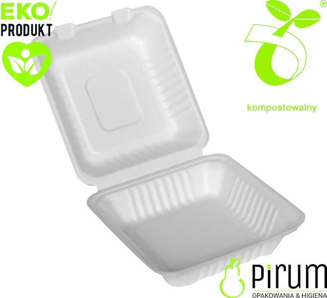 Menu Box 20x20cm Trzcina 50szt Kram 38193 FE034