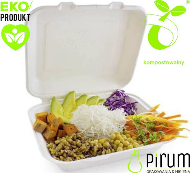 Menu Box 20x20cm Trzcina 50szt Kram 38193 FE034