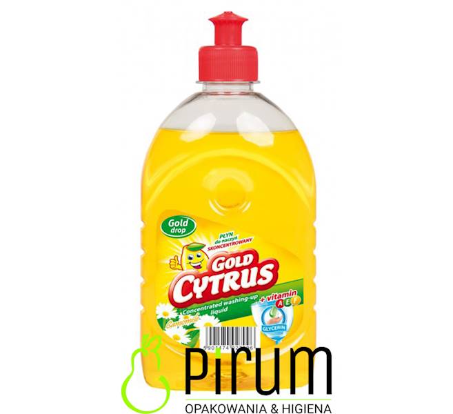Gold Cytrus 500ml RUMIANEK Płyn do Naczyń