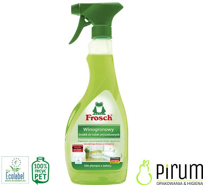 FROSCH 500ml Winogronowy Płyn do Kabin SPRAY