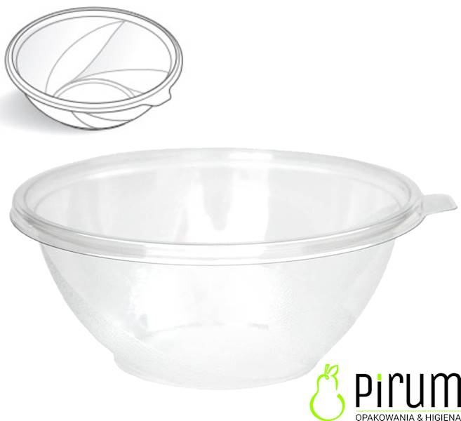 $ Pucharek 750ml PET 180mm 50szt SALIPACK 