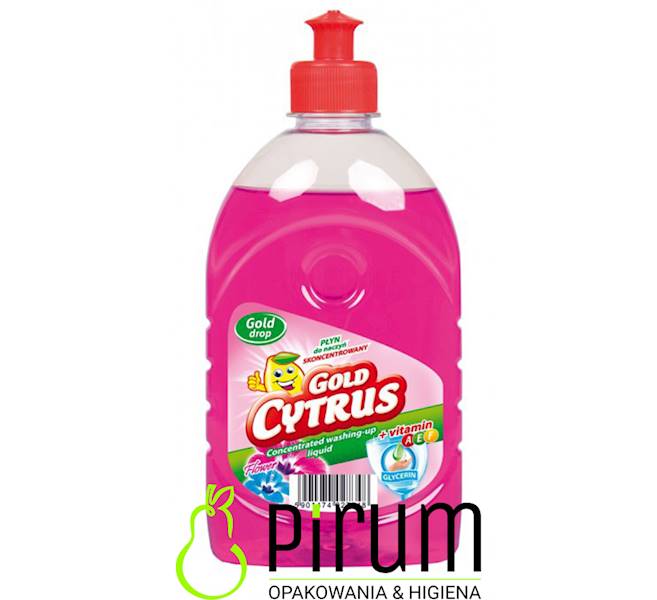 Gold Cytrus 500ml FLOWER Płyn do Naczyń