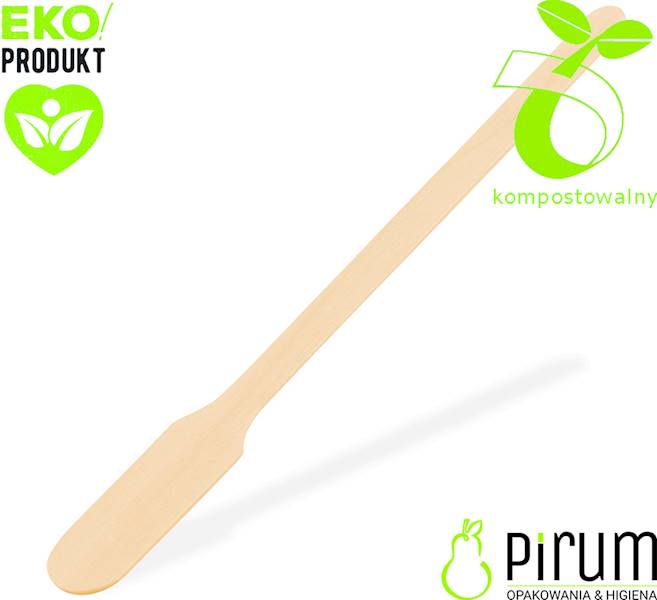 Mieszadełko Drewno 14cm Wiosło 500szt Wimex 66784 