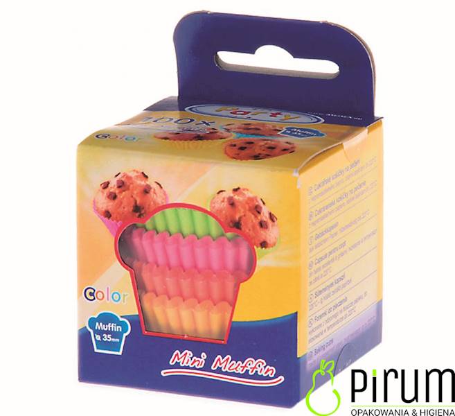 Papilotki foremki 35x20 100szt Kolor Wimex 65536