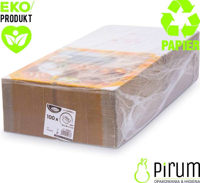 Pizza 33cm/3 Pudełko Kolor 100szt Wimex 72033