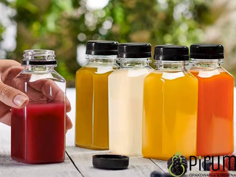 Butelka 500ml PET 18cm/6 Kwadrat + Nakrętka 108szt