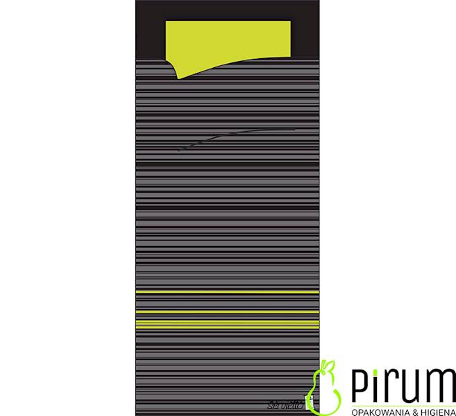 Etui ZWART LIME Zielona Serwetka 2w B201 100szt